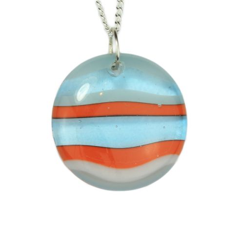 Orange and white stripe